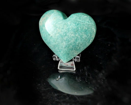 Amazonite Heart