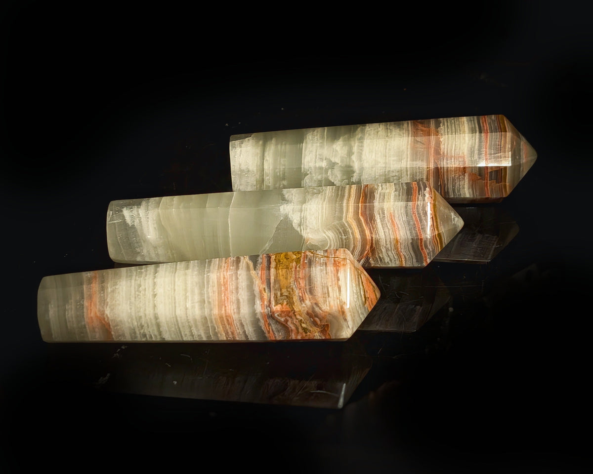 Green Onyx Wand Obelisk