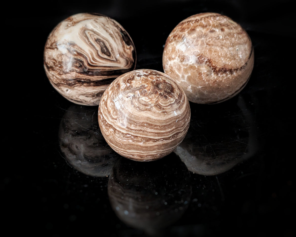 Chocolate Calcite Sphere 2