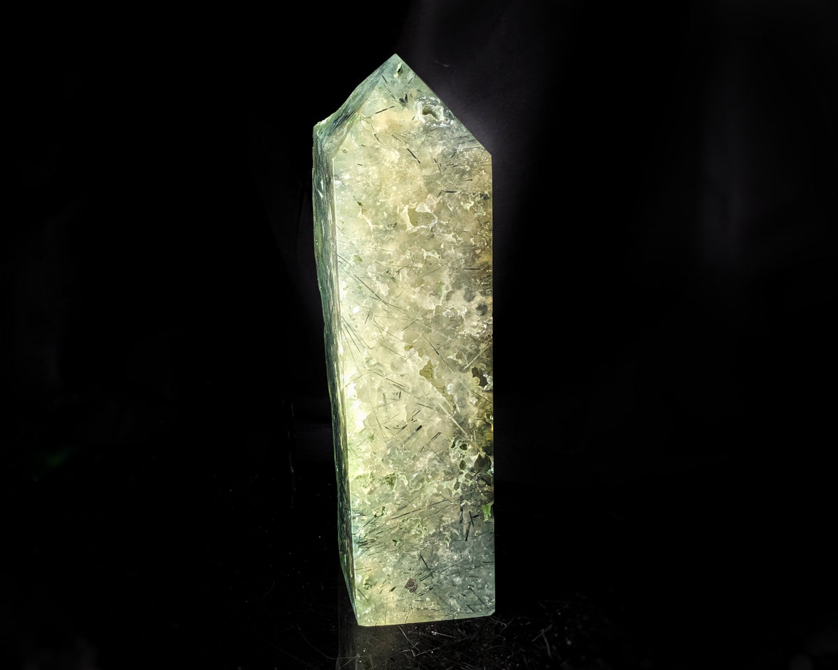 Prehnite Obelisk 2