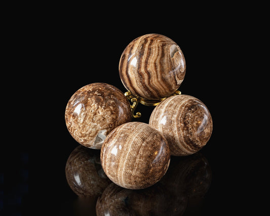 Chocolate Calcite Sphere 6