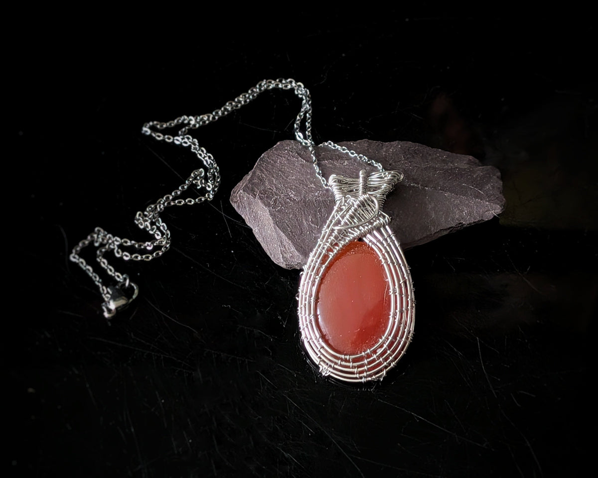 Carnelian Pendant 18