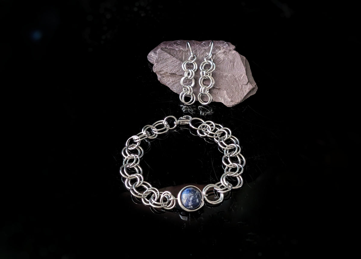 Lapis Lazuli Jewellery Set 2