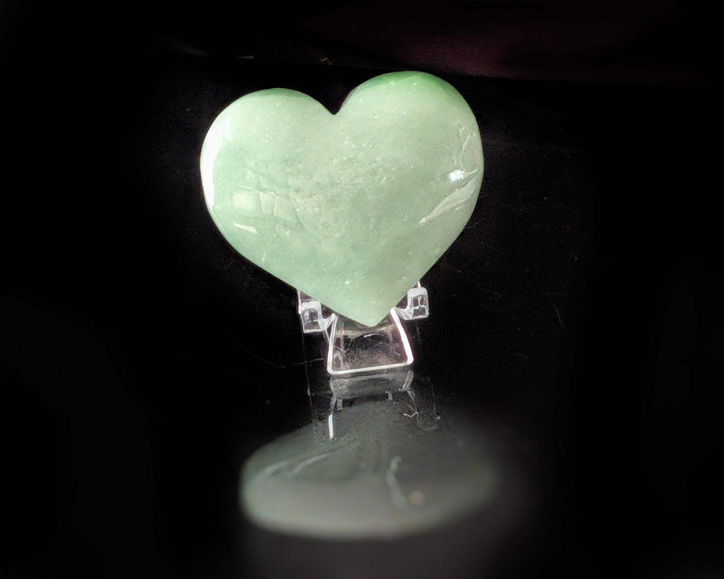 Green Aventurine  Heart 1