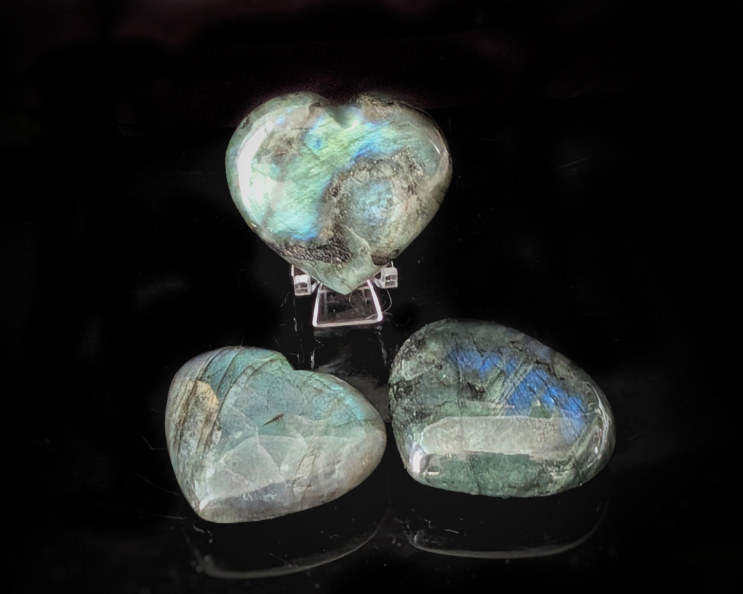 Labradorite Heart 2