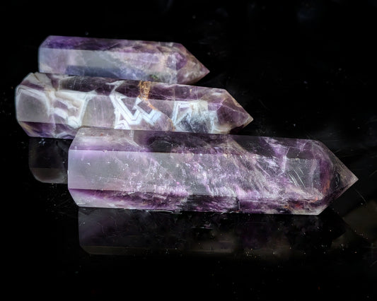 Amethyst Chevron Obelisk 1