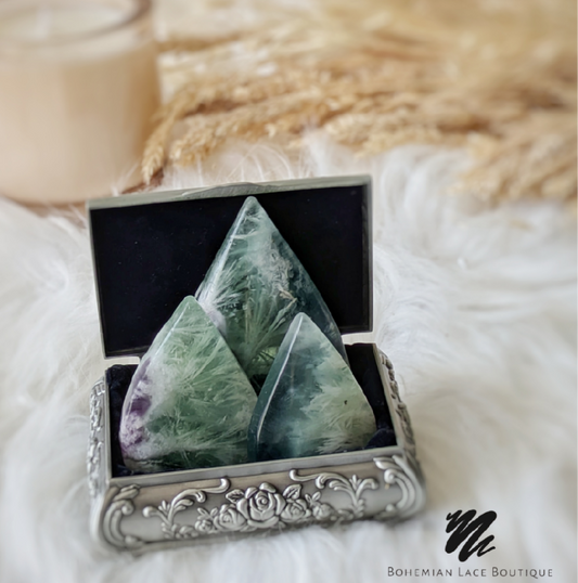 Fluorite Flame Carving