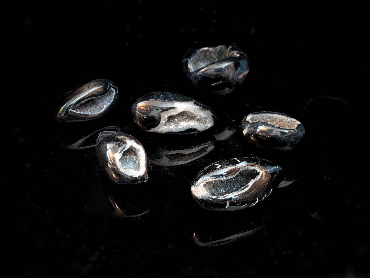 Black Agate Geode
