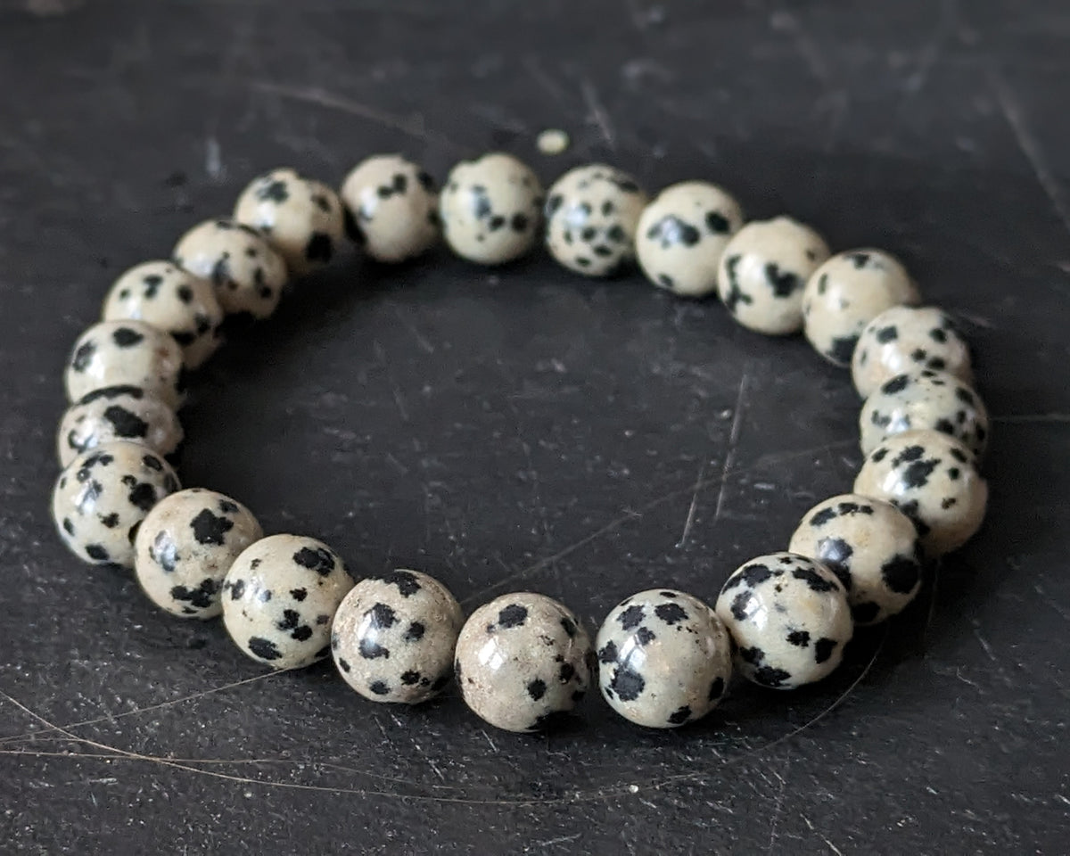 Dalmatian Jasper Bracelet 8mm