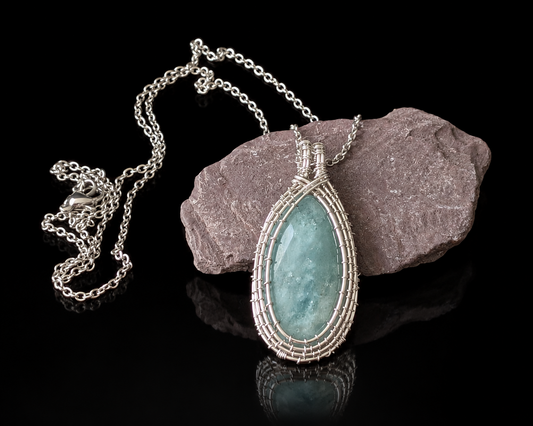 Aquamarine Pendant 24