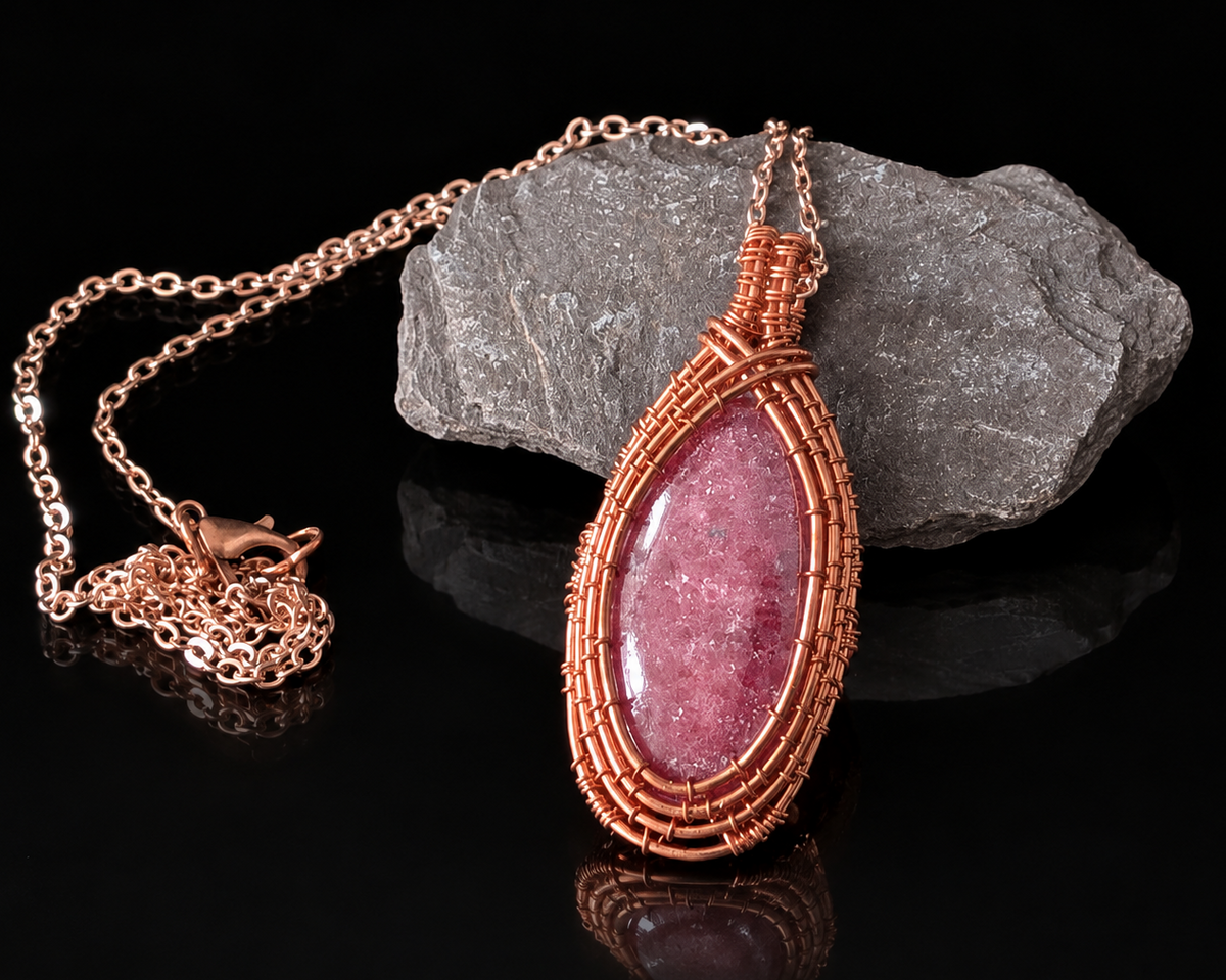 Rhodonite Pendant 29