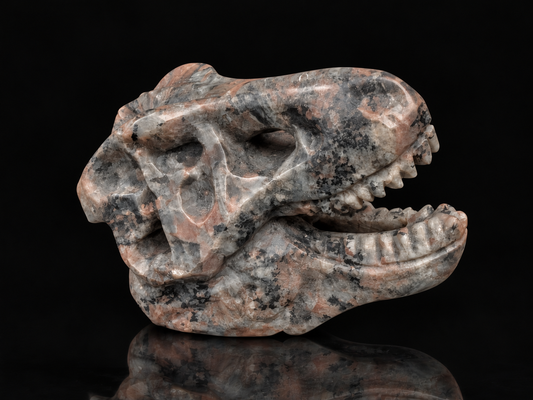 Yooperlite Dinosaur Carving