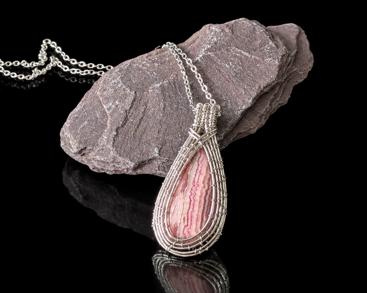 Rhodochrosite Pendant 35