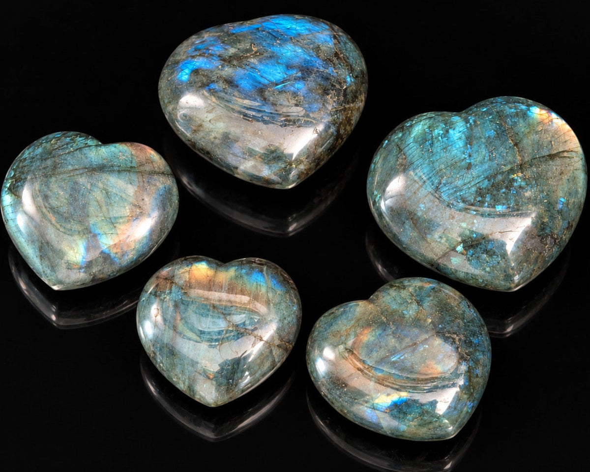 Labradorite Heart 3