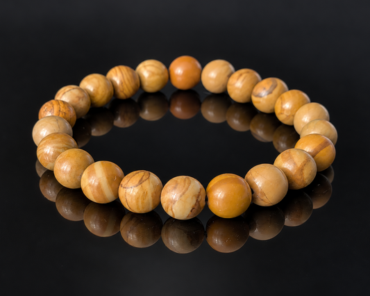 Picture Jasper Bracelet 8mm