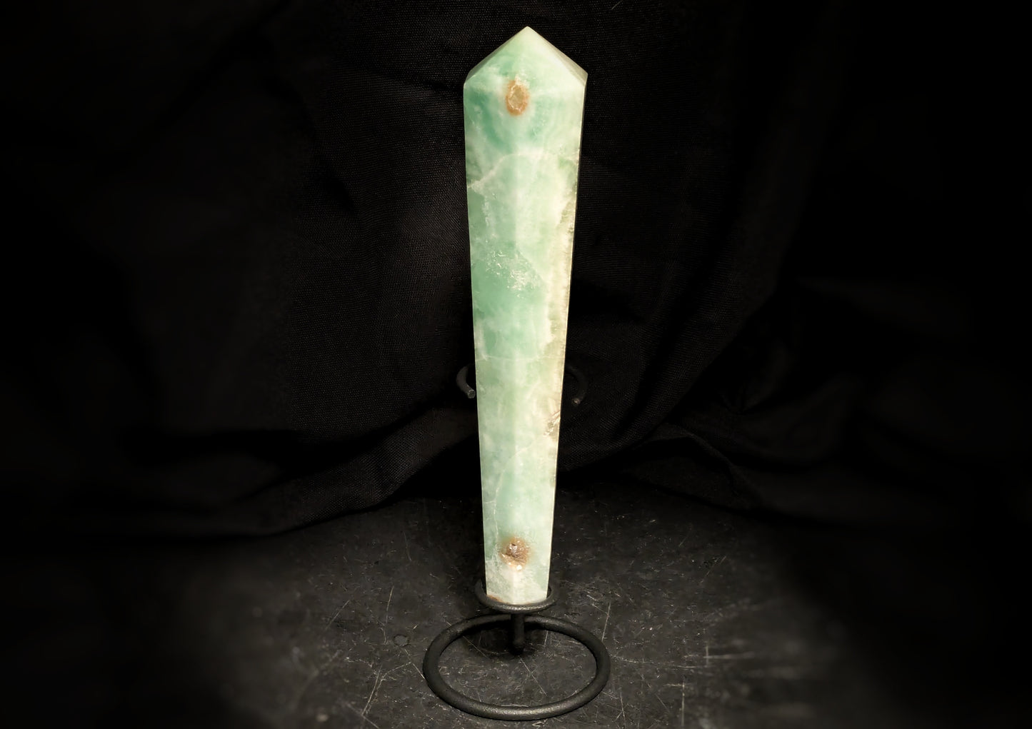 Caribbean Calcite  Wand Obelisk