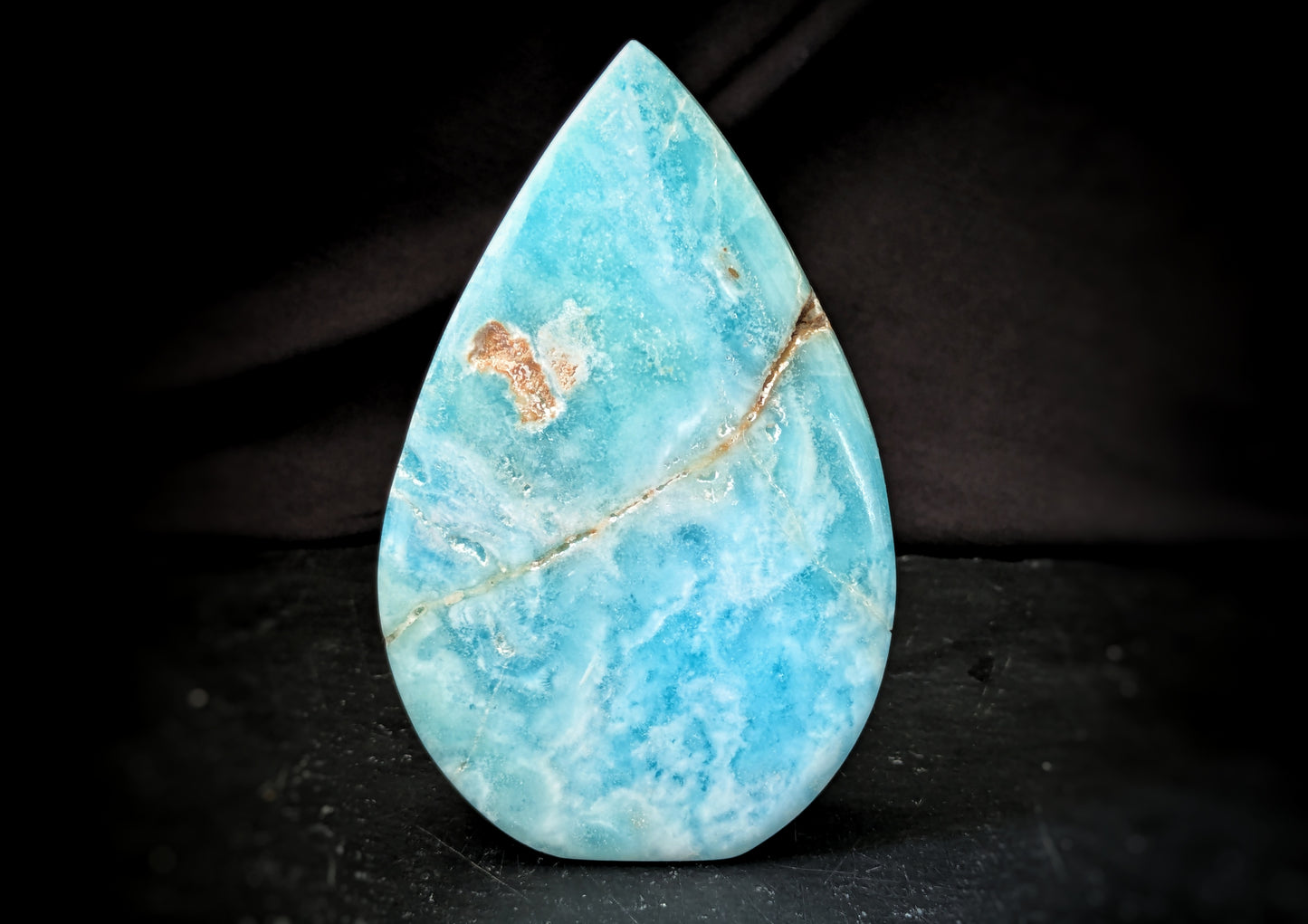 Blue Aragonite Flame 4