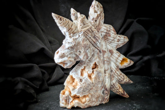 Sphalerite Unicorn Carving