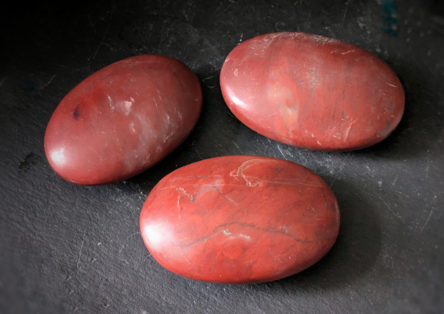 Red Jasper Palmstone