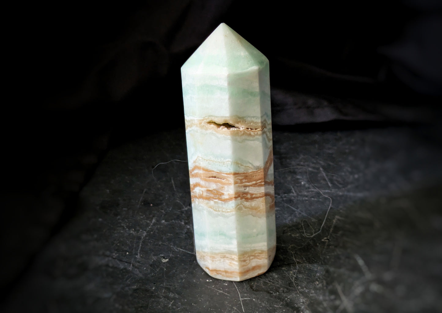 Caribbean Calcite Obelisk 1