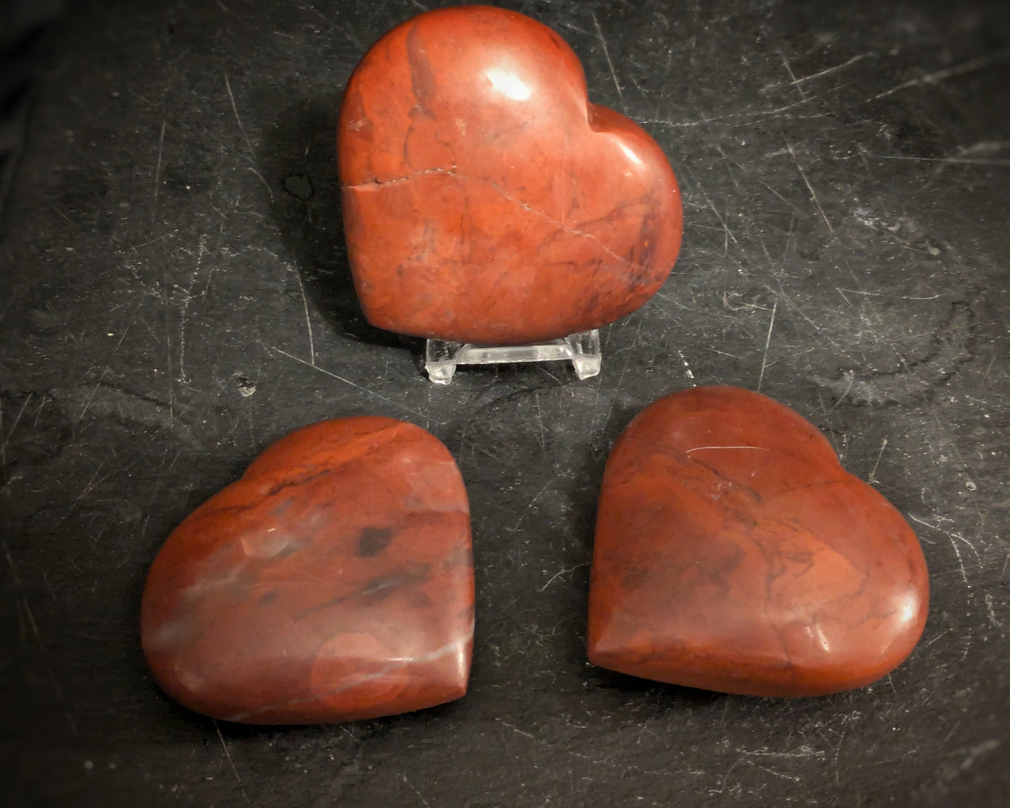Red Jasper Heart 2