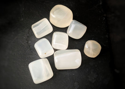 White Calcite Tumblestone