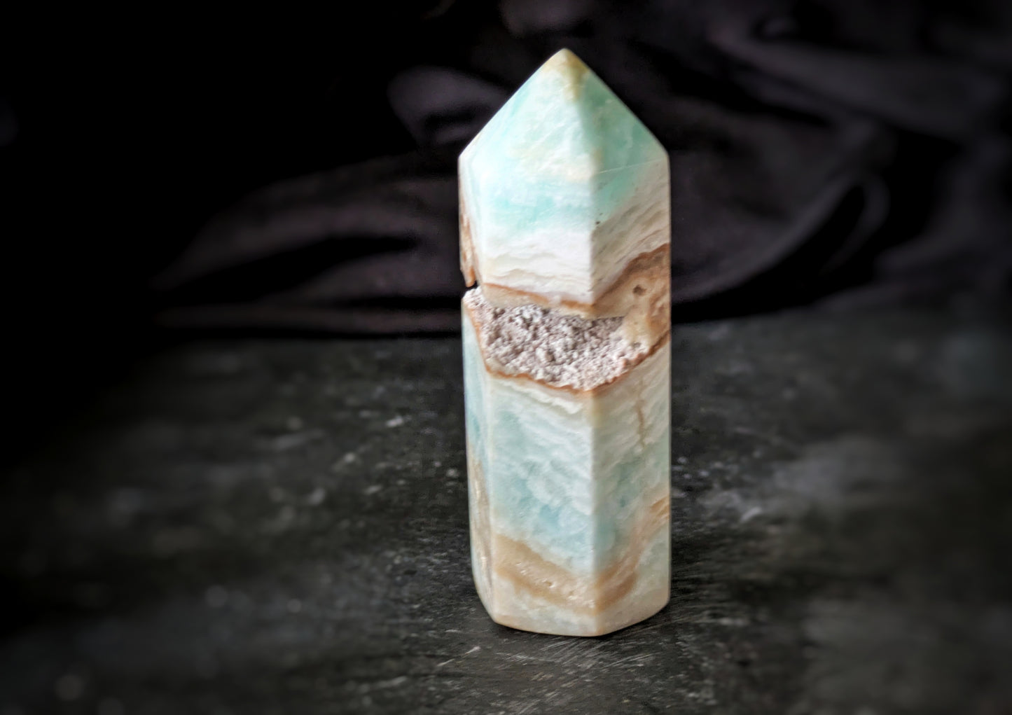 Caribbean Calcite Obelisk 2