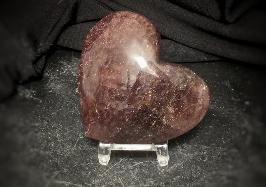 Strawberry Quartz Heart