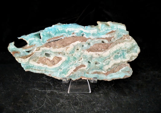 Blue Aragonite Slab 1