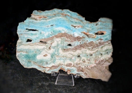Blue Aragonite Slab 3