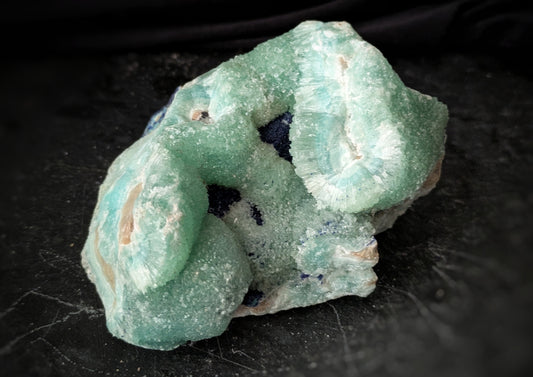 Blue Aragonite Specimen 1