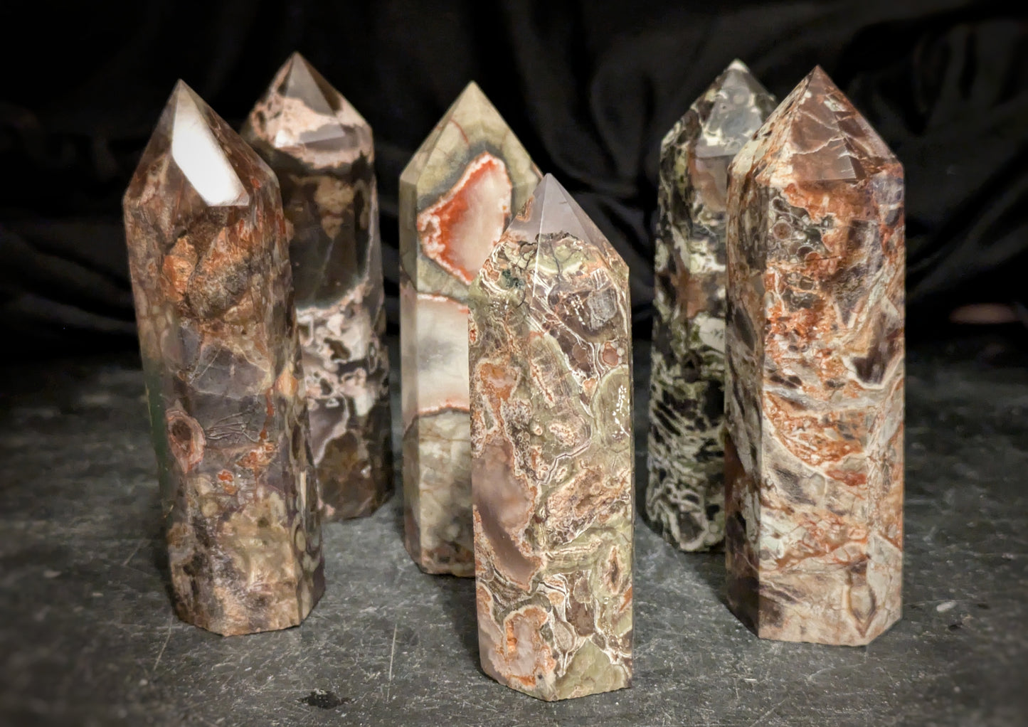 Money Agate Obelisk