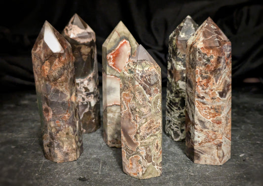 Money Agate Obelisk