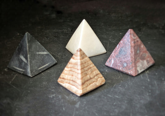 Mix Material Pyramid