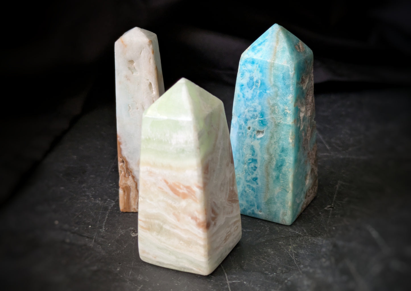 Aragonite Mini Obelisk 1