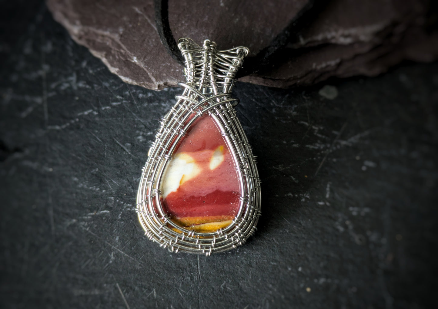 Mookaite Pendant 1