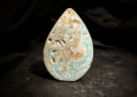 Blue Aragonite Flame 3