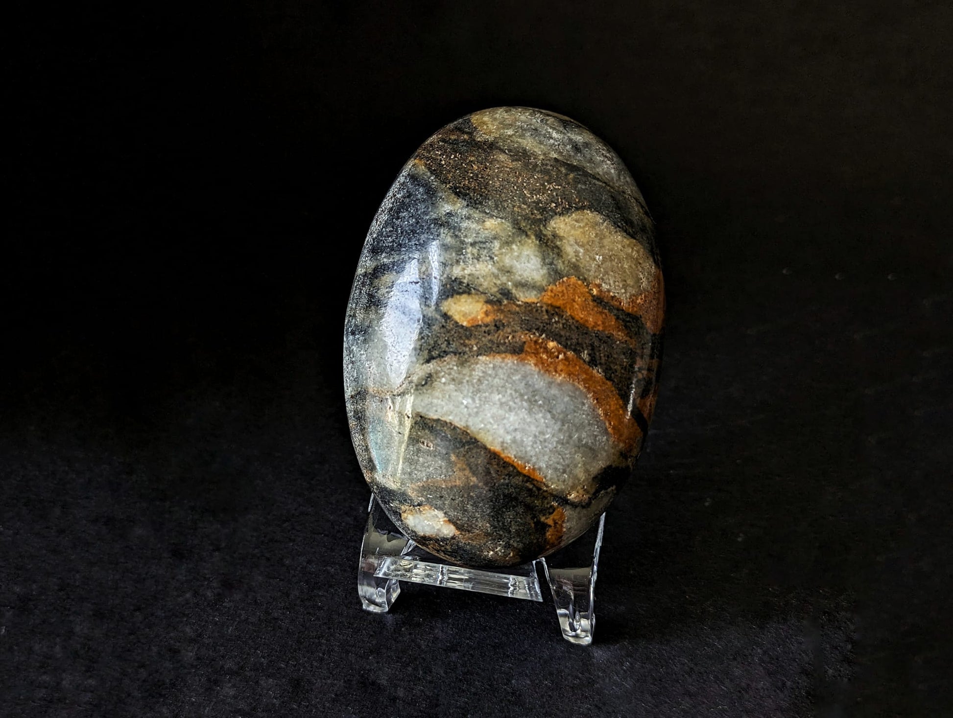 Bumblebee Brown Jasper Palmstone