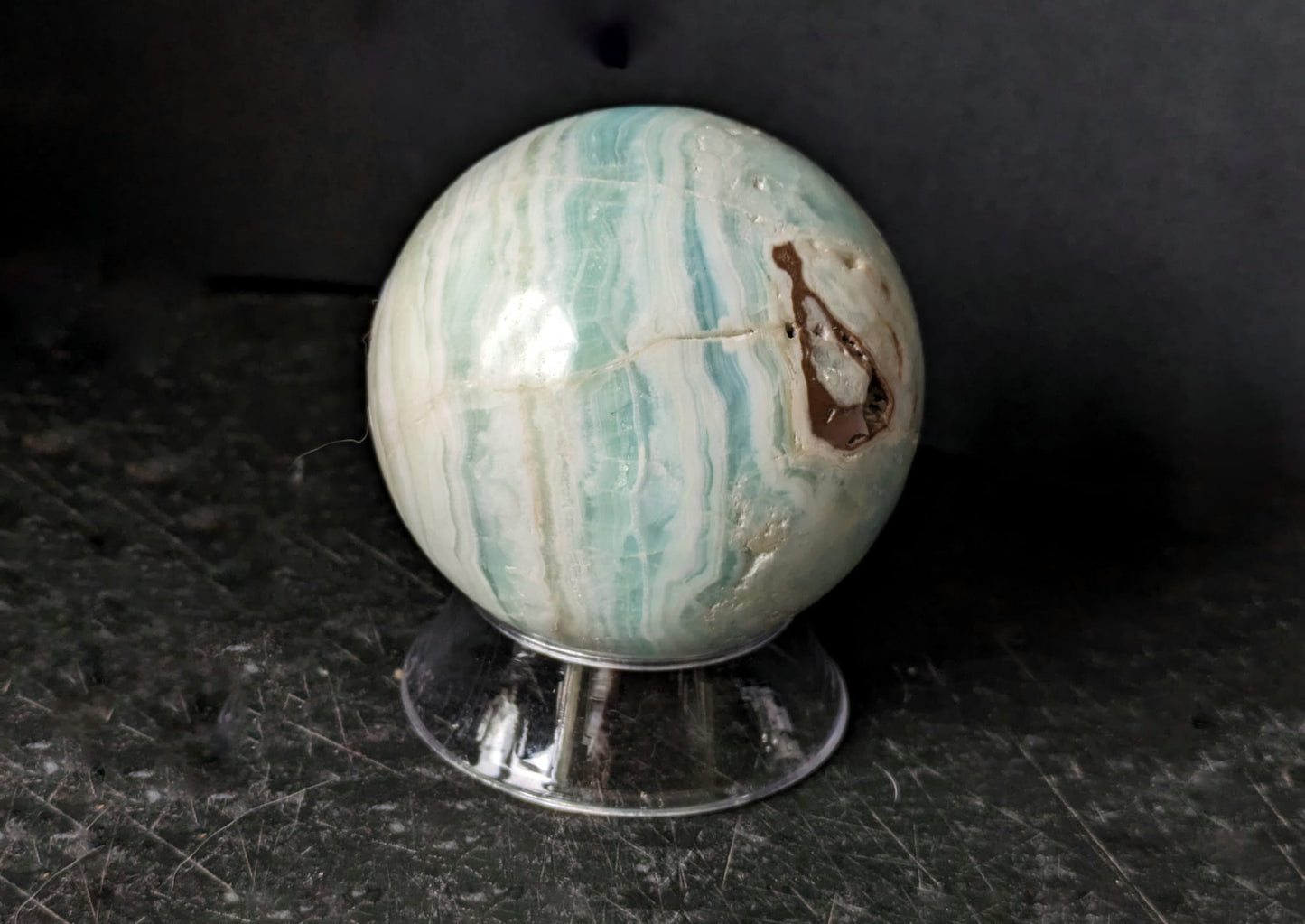 Caribbean Calcite Medium Sphere