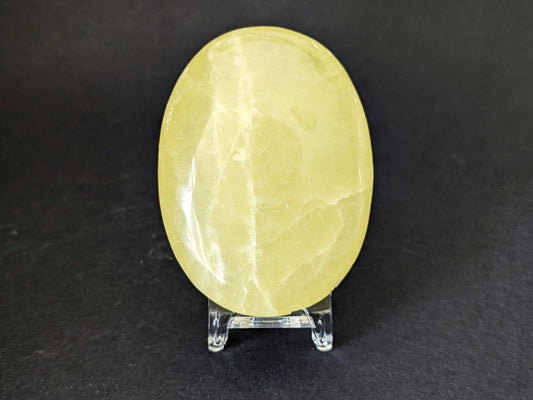 Lemon Calcite Large Palmstone
