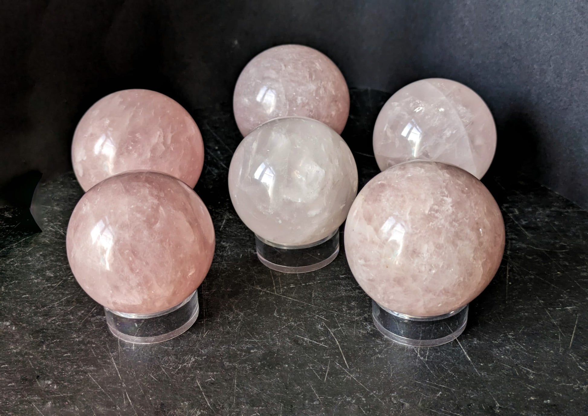 Rose Quartz Small Sphere