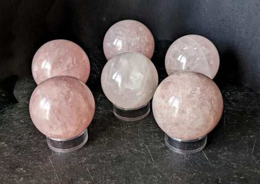 Rose Quartz Small Sphere