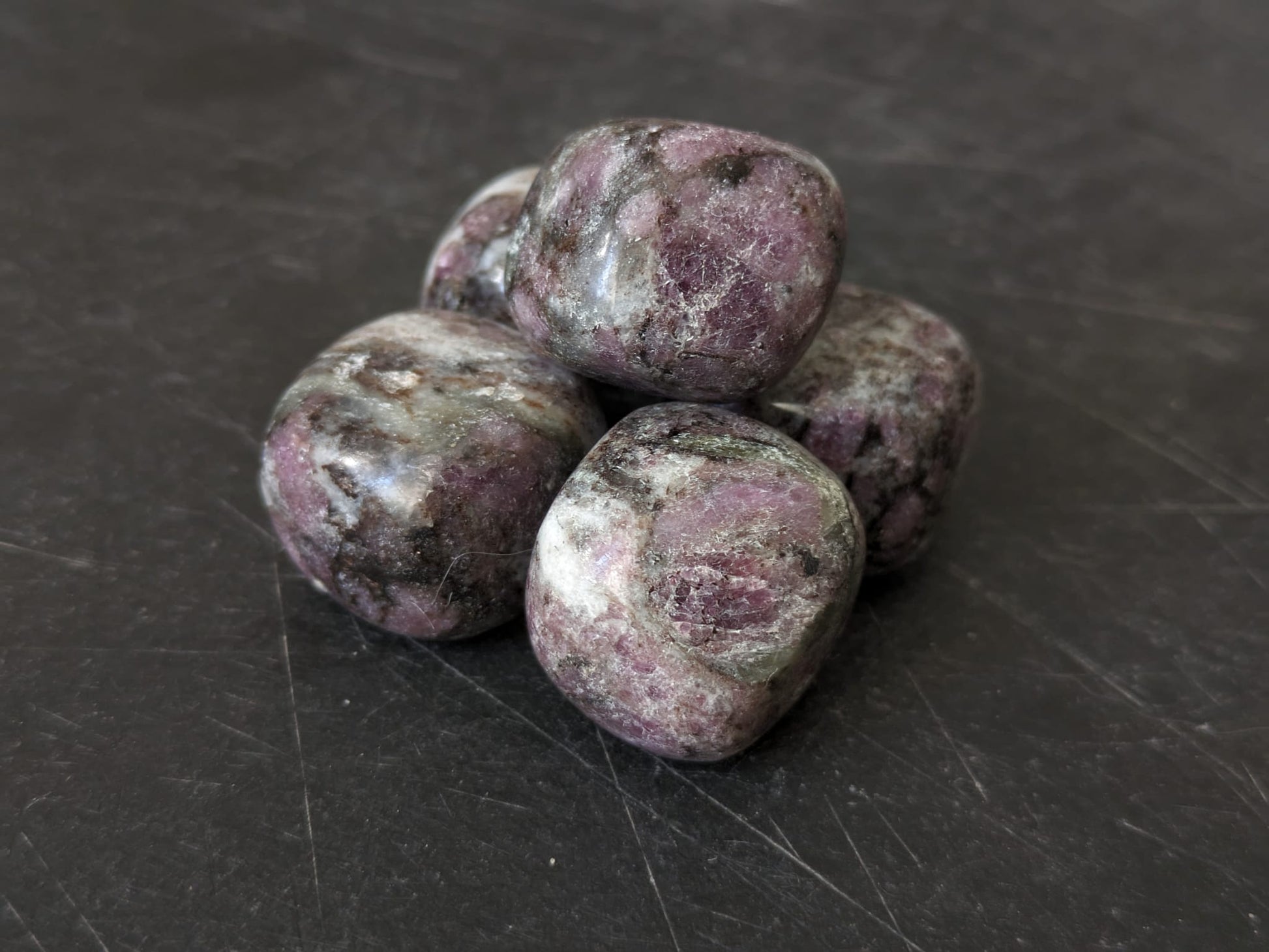 Ruby Matrix Tumblestones