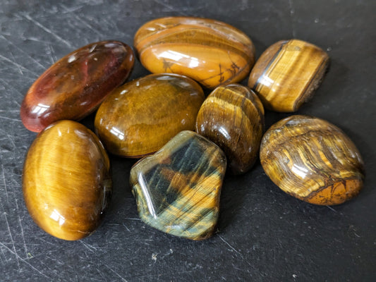Tygers Eye Tumblestones